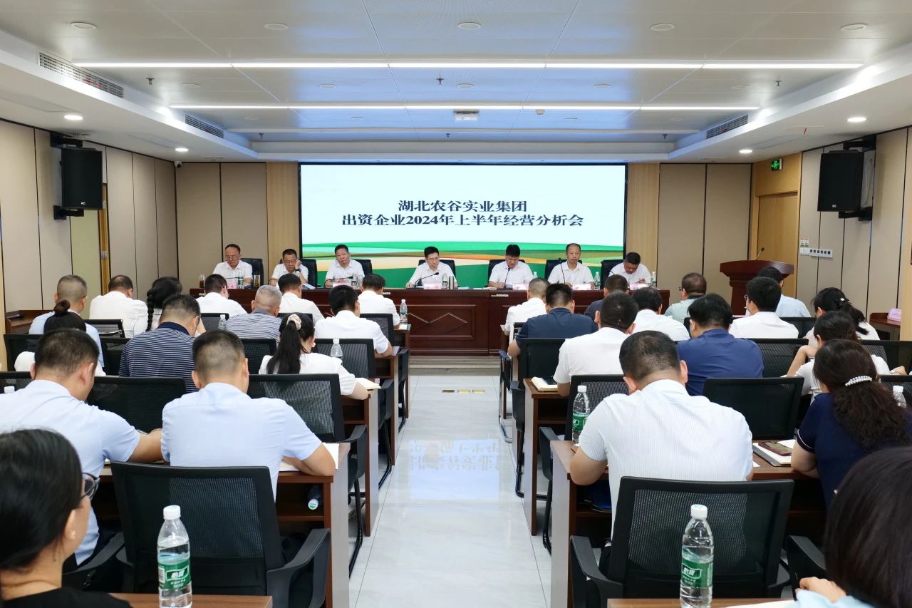 湖北农谷实业集团召开2024年上半年经营分析会