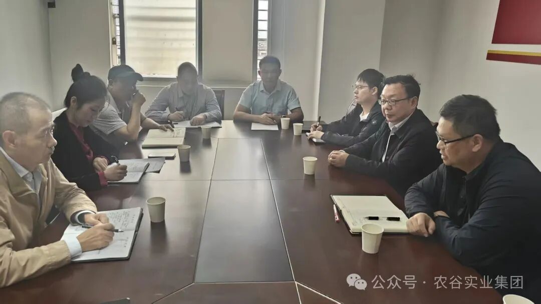 市政府国资委副主任胡兵带队检查农谷实业集团节前安全生产工作